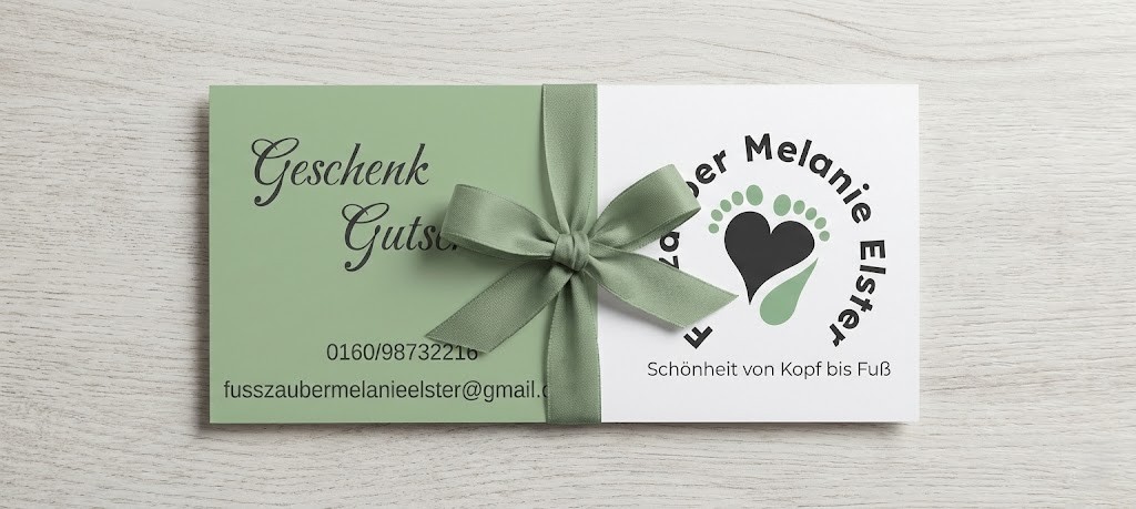 Geschenkgutschein Fußzauber Melanie Elster